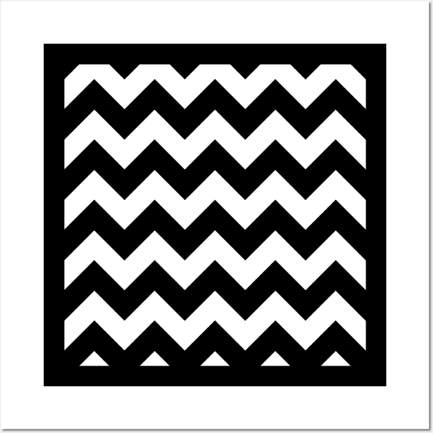 Zig Zag Wall Art by DCLawrenceUK